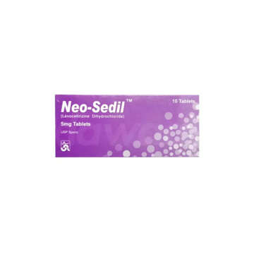 Picture of Neo Sedil 5mg Tab 1x20s